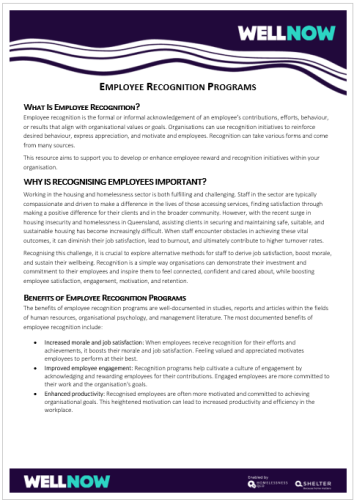 Employee Recognition Programs image Employee Recognition Programs image